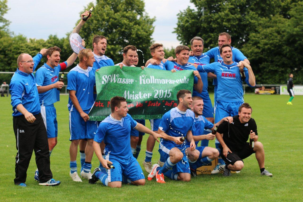 Meisterfeier nach Saison-Abpfiff